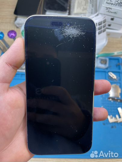 Полировка экрана телефонов/часов apple