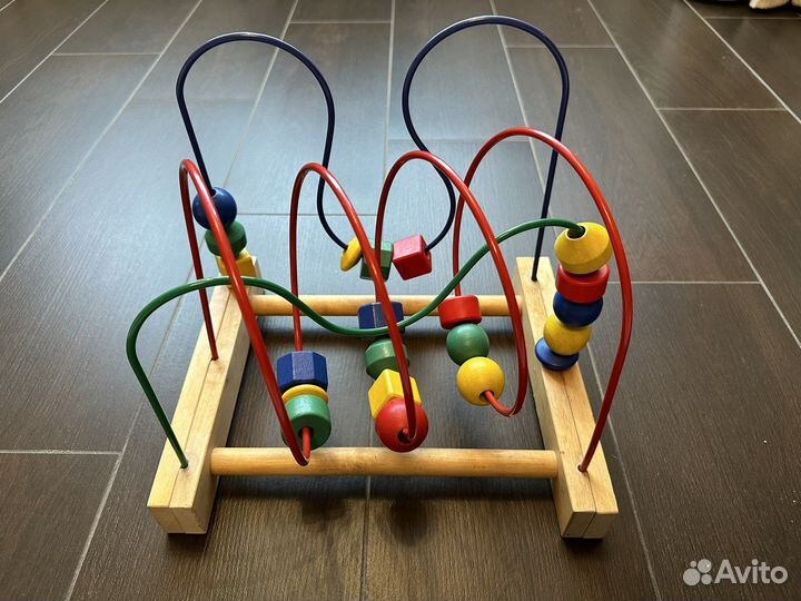 Набор игрушек икеа сортер лабиринт и тд