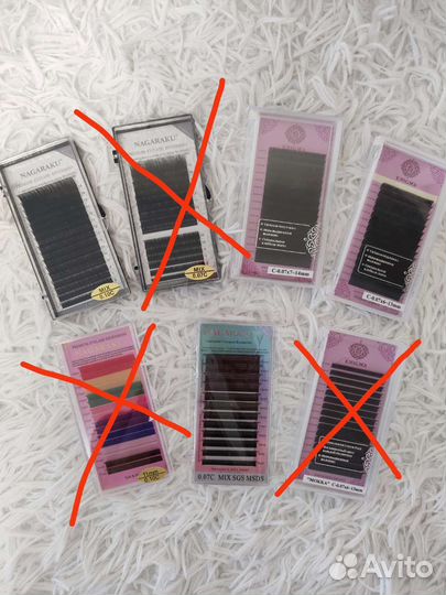 Ресницы для наращивания ресниц