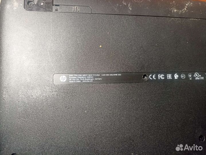 Ноутбук hp