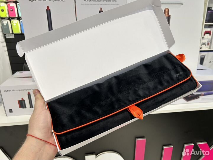 Dyson Airwrap Short (Синий/Розовый)