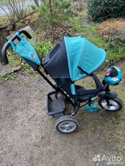 Детский велосипед с ручкой