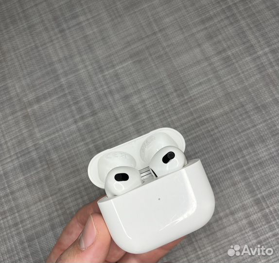 AirPods 3 оригинал, б/у, на гарантии до 24.05.24