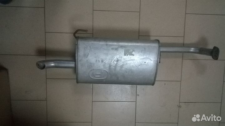 Глушитель (задняя часть) седан Lacetti