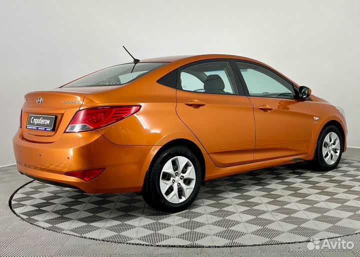 Hyundai Solaris 1.6 МТ, 2014, 116 396 км