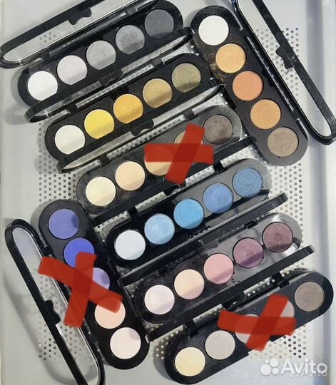 Палитра теней Make-up Atelier Paris