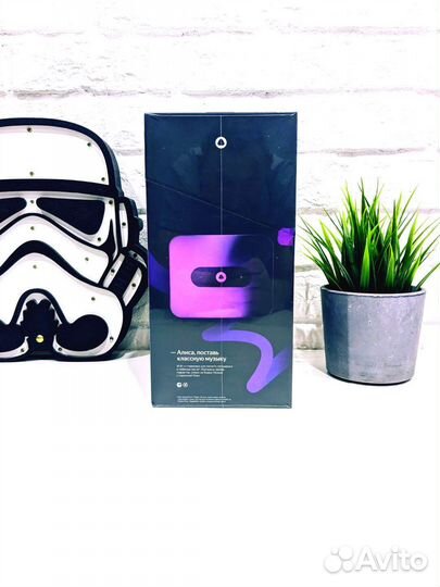 Умная колонка Яндекс Станция 2 с Алисой