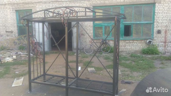 Дровник для дачи