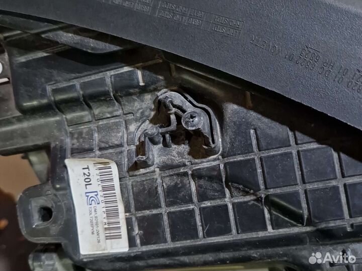 Левая фара hyundai santa fe 3