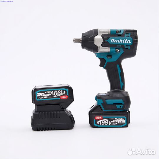 Гайковерт Makita 700Нм c двумя АКБ новый