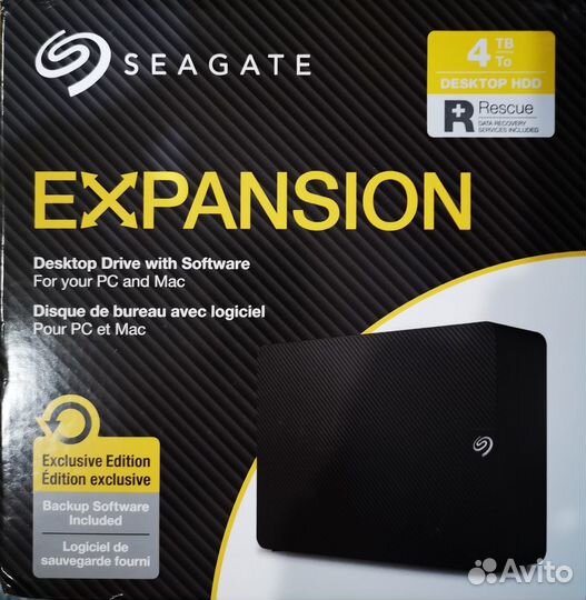 Продам Внешний жесткий диск Seagate Expansion 4TB