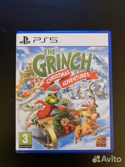 Grinch Christmas Adventures диск ps5