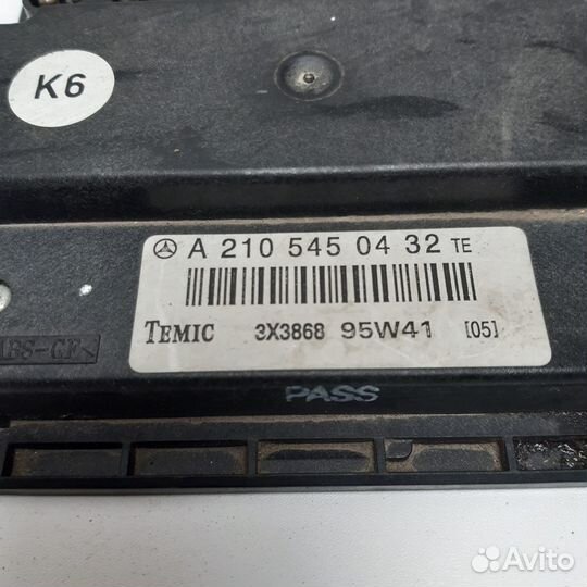 Блок управления вентиляторами MB 210 1995-2000