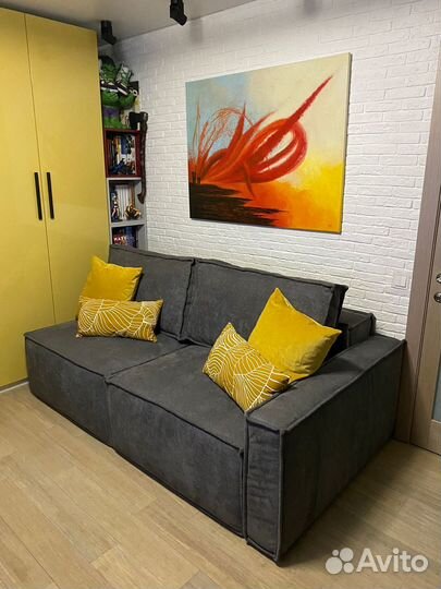 Диван в стиле лофт. hilton