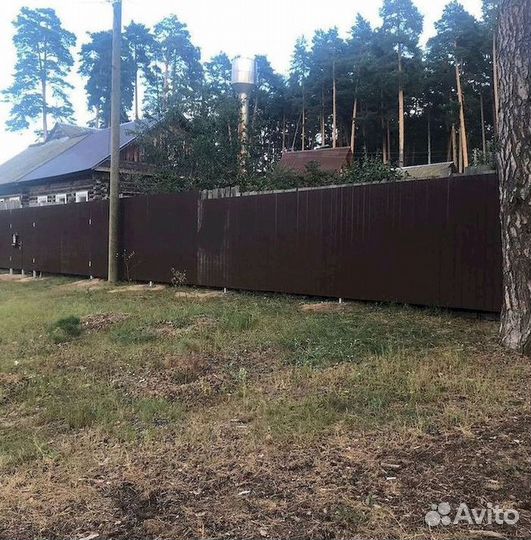 Забор из профлиста