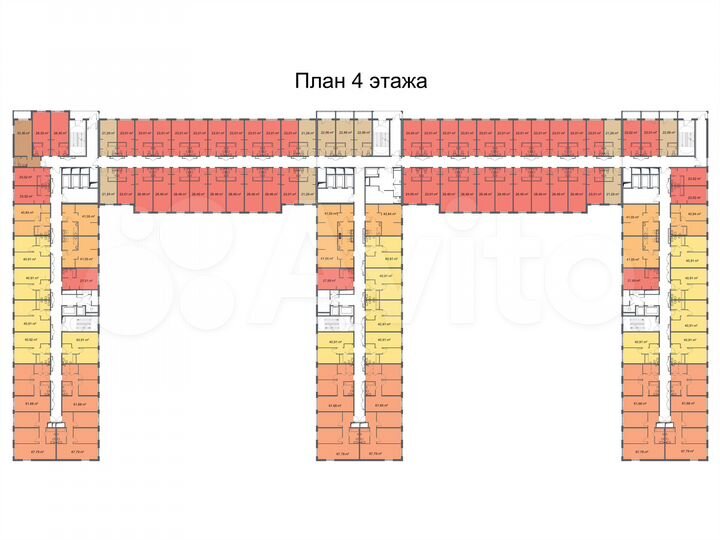 Апартаменты-студия, 23 м², 4/24 эт.