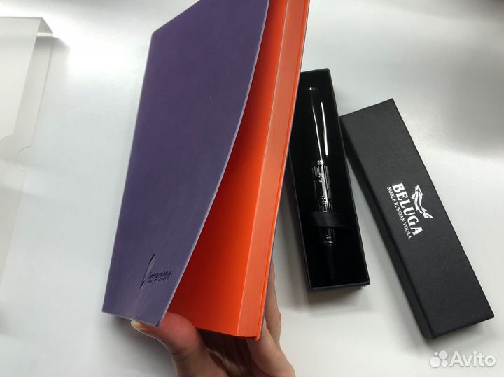 Блокноты ежедневники подарочная ручка