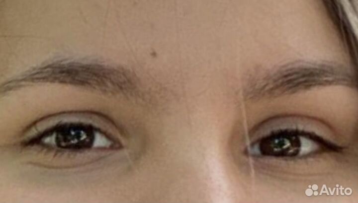 Перманент бровей модель