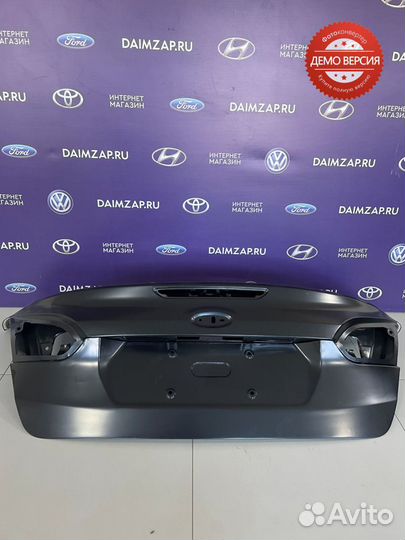 Крышка багажника Ford Focus 3 (2015) рест. неокраш