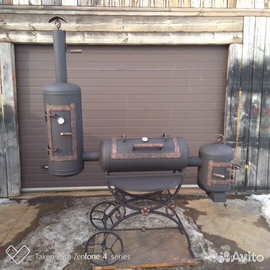 Продам, мангал, коптилку,барбекю