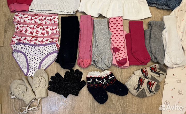 Вещи пакетом на девочку 92 98 104