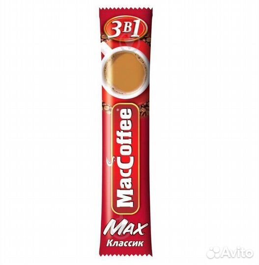 Растворимый кофе MacCoffee Max Классик 3в1 20 г
