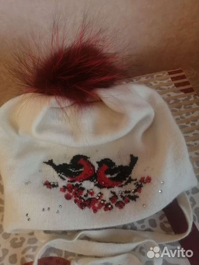 Шапка для девочки новая