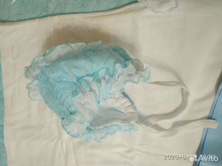 Комплект на выписку 7 пр. для новорожденного