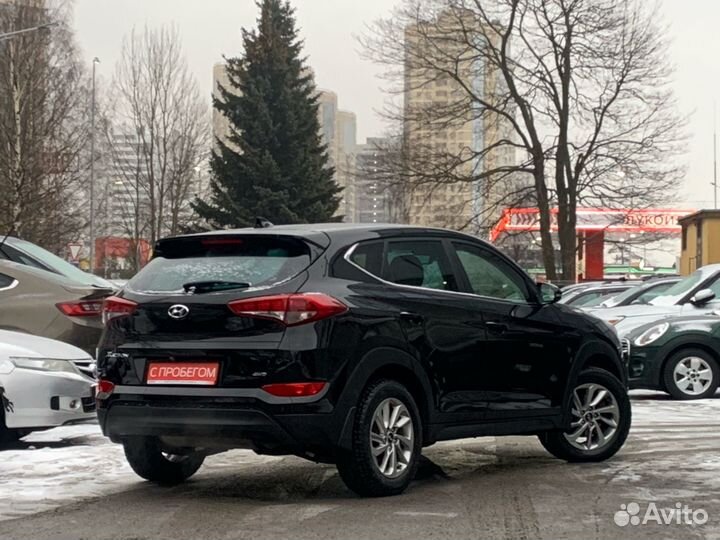 Hyundai Tucson 2.0 AT, 2017, 92 000 км