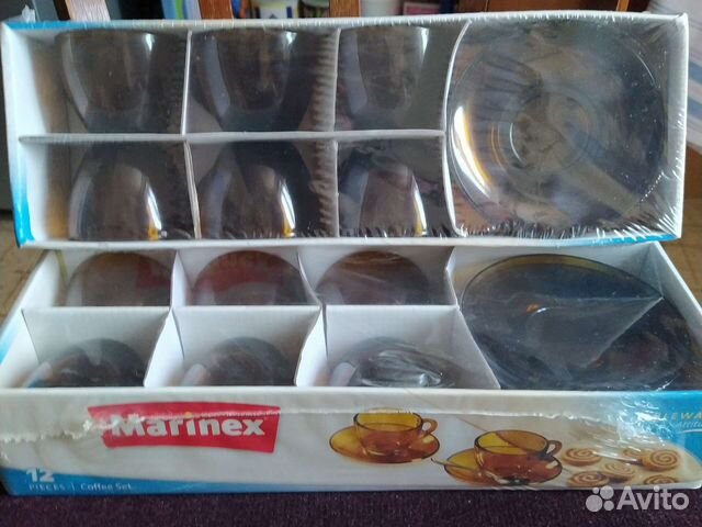 Кофейный сервиз на 6 персон. Новые