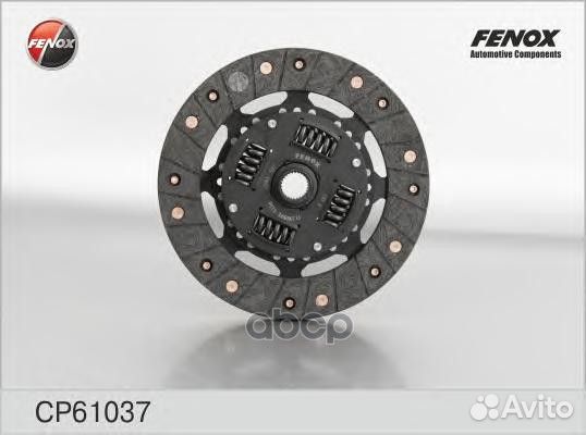 Диск сцепления fenox CP61037 CP61037 fenox