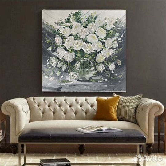 Интерьерная картина маслом ручная работа