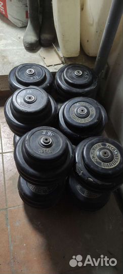 Гантели MB Barbell разборные серии Профи