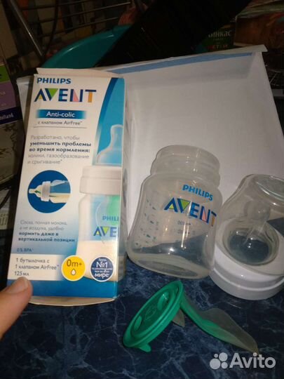 Бутылочка avent anti-colic