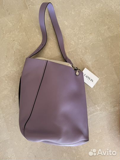 Lanvin сумка сиреневая