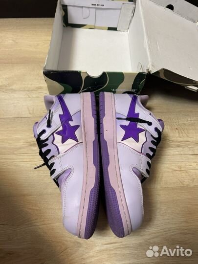 Кроссовки bape sta purple оригинальное качество