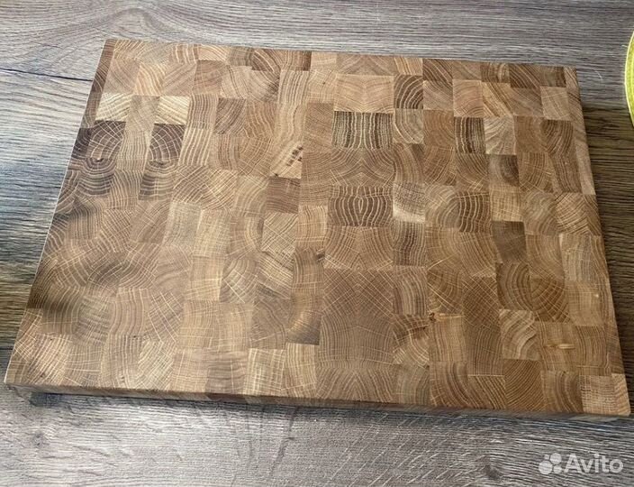 Доска разделочная торцевая из дуба