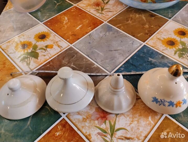 Фарфоровые крышки