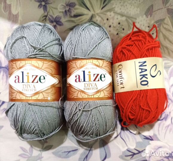 Пряжа Alize Diva Stretch