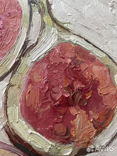 Картина маслом инжир