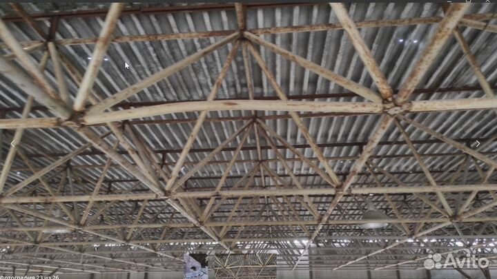 Каркас ангара типа Кисловодск 30х30 метров