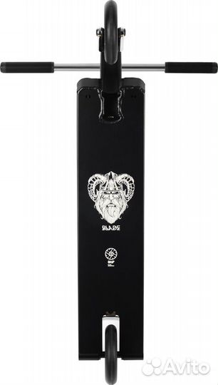 Самокат skip Blade (2022) черный-хром Ana2