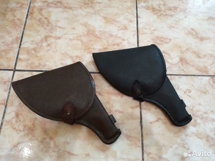 Кобура СССР +шомпол. Кожа, состояние, винтаж