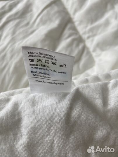 Детское одеяло в кроватку funna baby