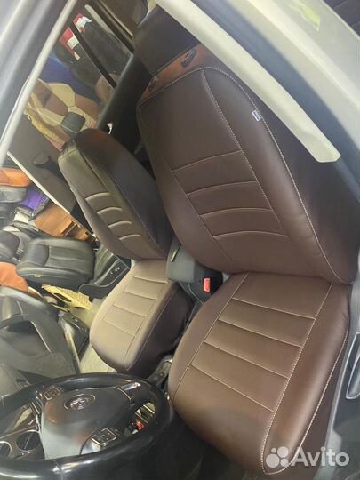 Авточехлы из эко для Тигуана установка в подарок