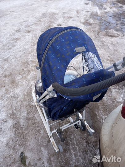 Санки коляска ника