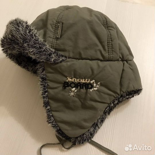 Зимняя шапка для мальчика 50 52