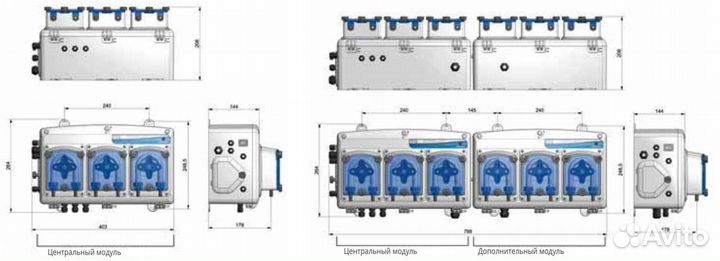 Дозирующая система Aqua Ecowash Light, бу