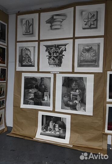 Репетитор по академическому рисунку и живописи