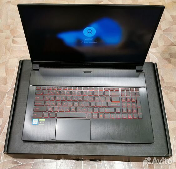 MSI GF75 /i7-9750H/GTX1650Ti/SSD/16Gb